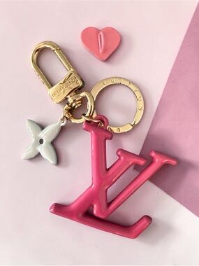 💖 NEW Designer-Inspired Pink Bag Charm | Fashion Key Chain Accessory 💖